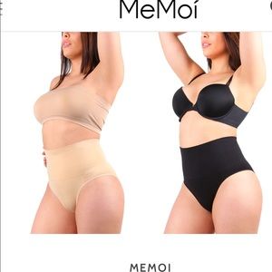 NEW WOMENS MeMoi XL High Waist Shaping Briefs Panties